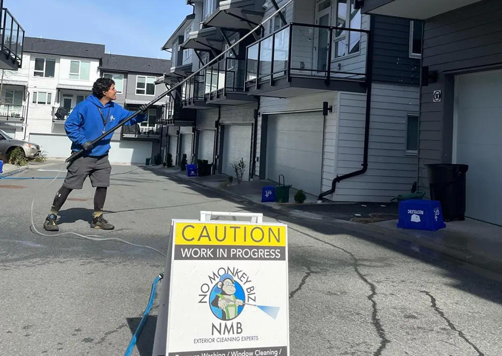 No Monkey Biz Caution